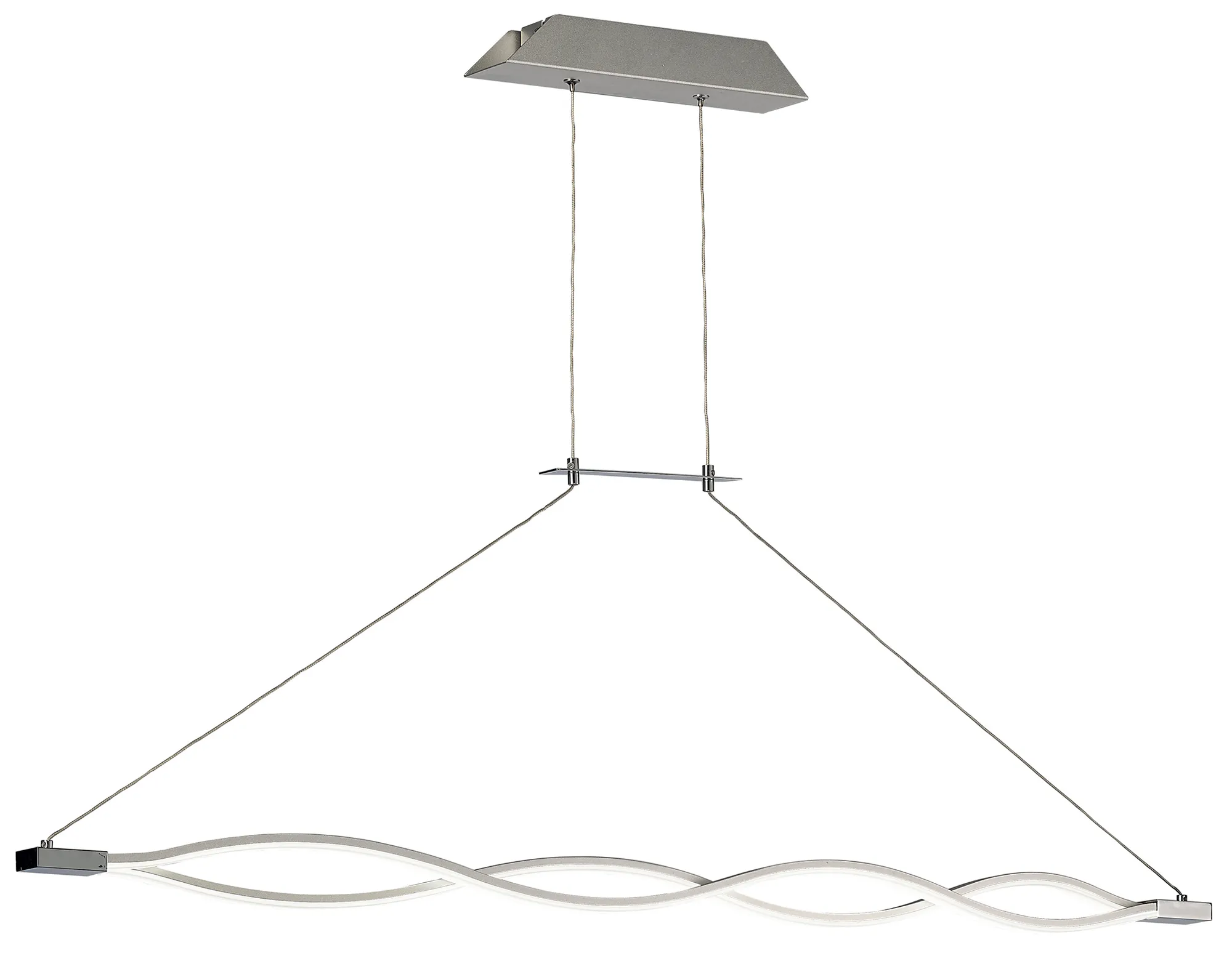Sahara Silver XL Ceiling Lights Mantra Linear Fittings Sahara Silver XL Ceiling Lights Mantra Linear Fittings